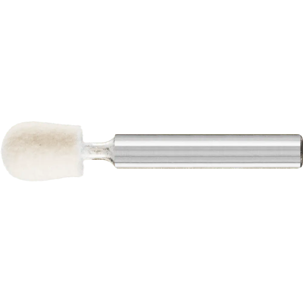 Produktfoto 1 von PFERD TOOLS mittelharte Filzpolierstifte Tropfenform FK TRE Ø 10x14 mm Schaft-Ø 6 mm, 10 Stk.
