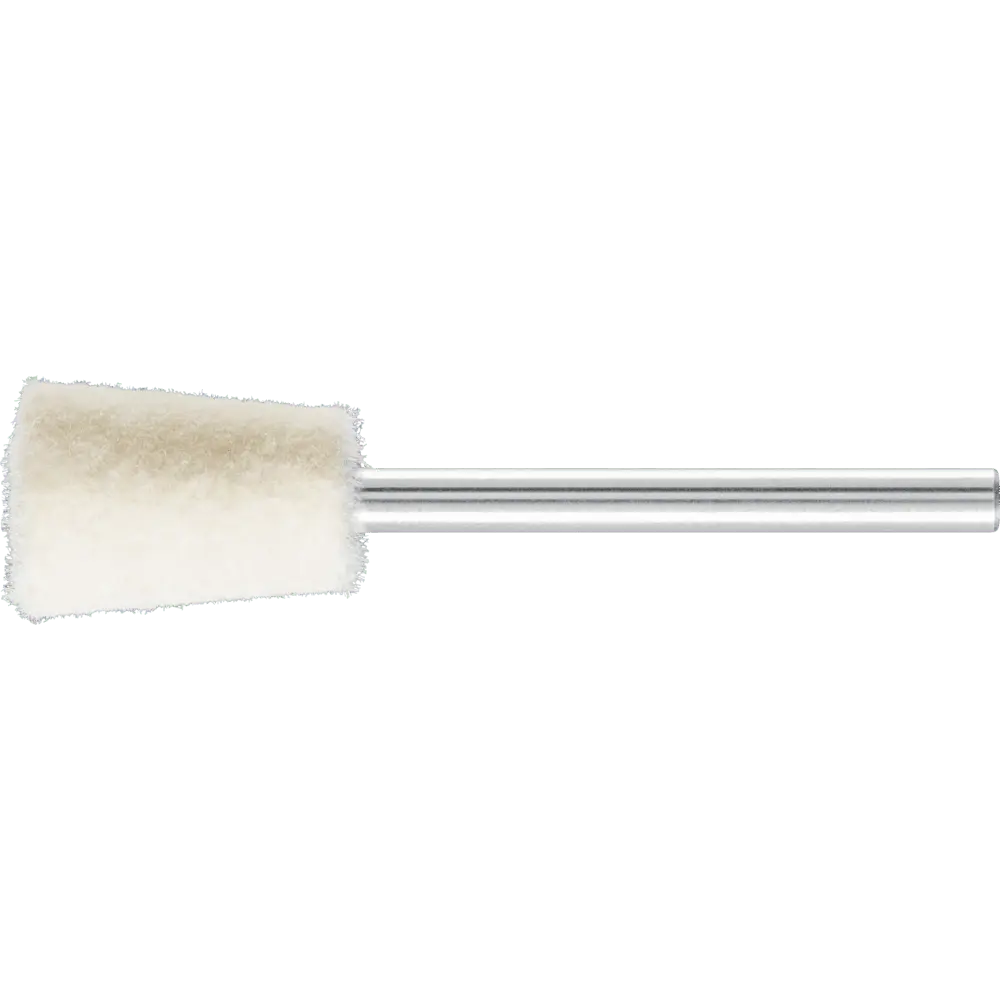 Produktfoto 1 von PFERD TOOLS mittelharte Filzpolierstifte Winkelform Ø 10x15 mm Schaft-Ø 3 mm, 10 Stk.