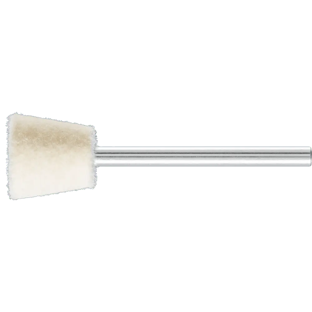 Produktfoto 1 von PFERD TOOLS mittelharte Filzpolierstifte Winkelform Ø 12x12 mm Schaft-Ø 3 mm, 10 Stk.