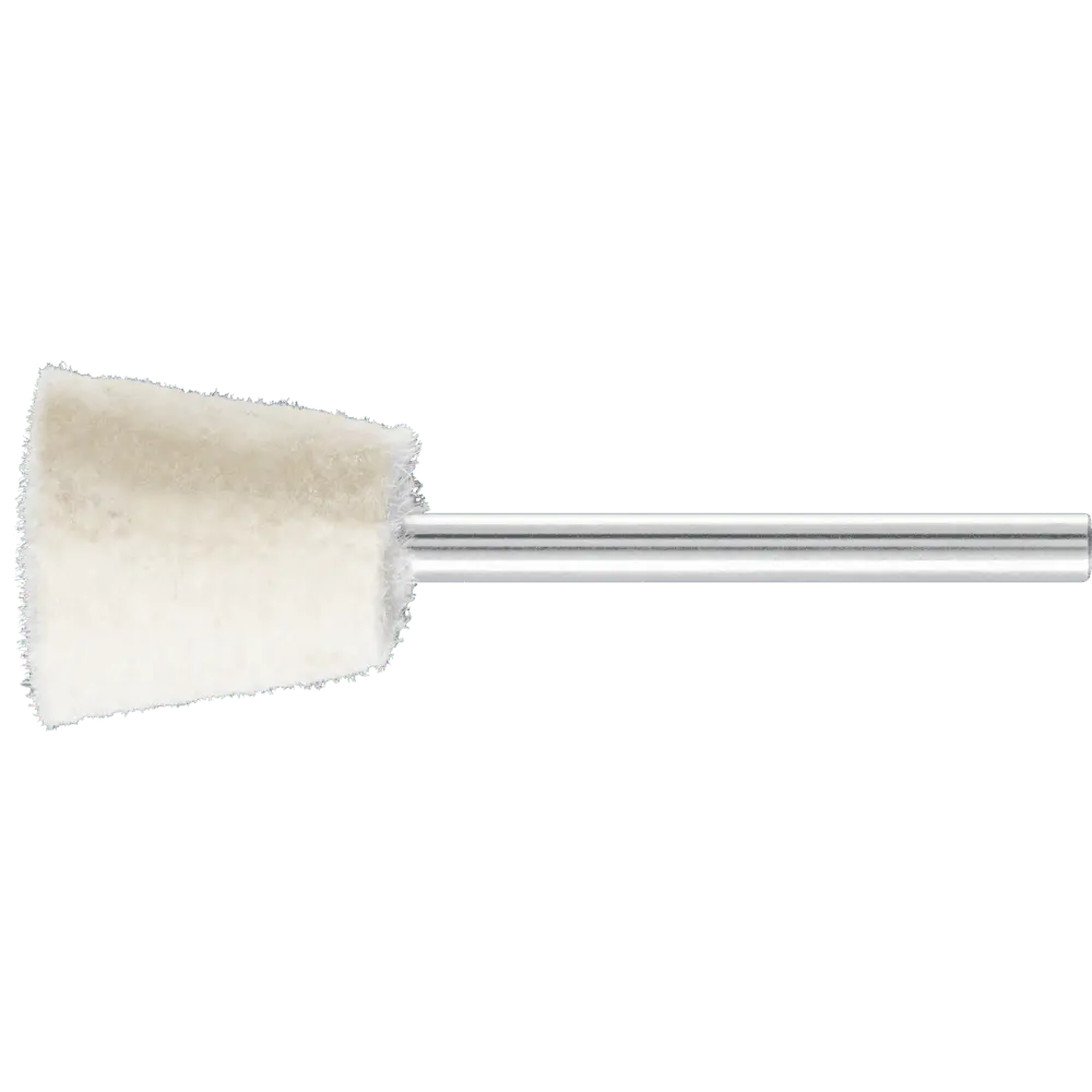 Produktfoto 1 von PFERD TOOLS harte Filzpolierstifte Winkelform Ø 15x15 mm Schaft-Ø 3 mm, 10 Stk.