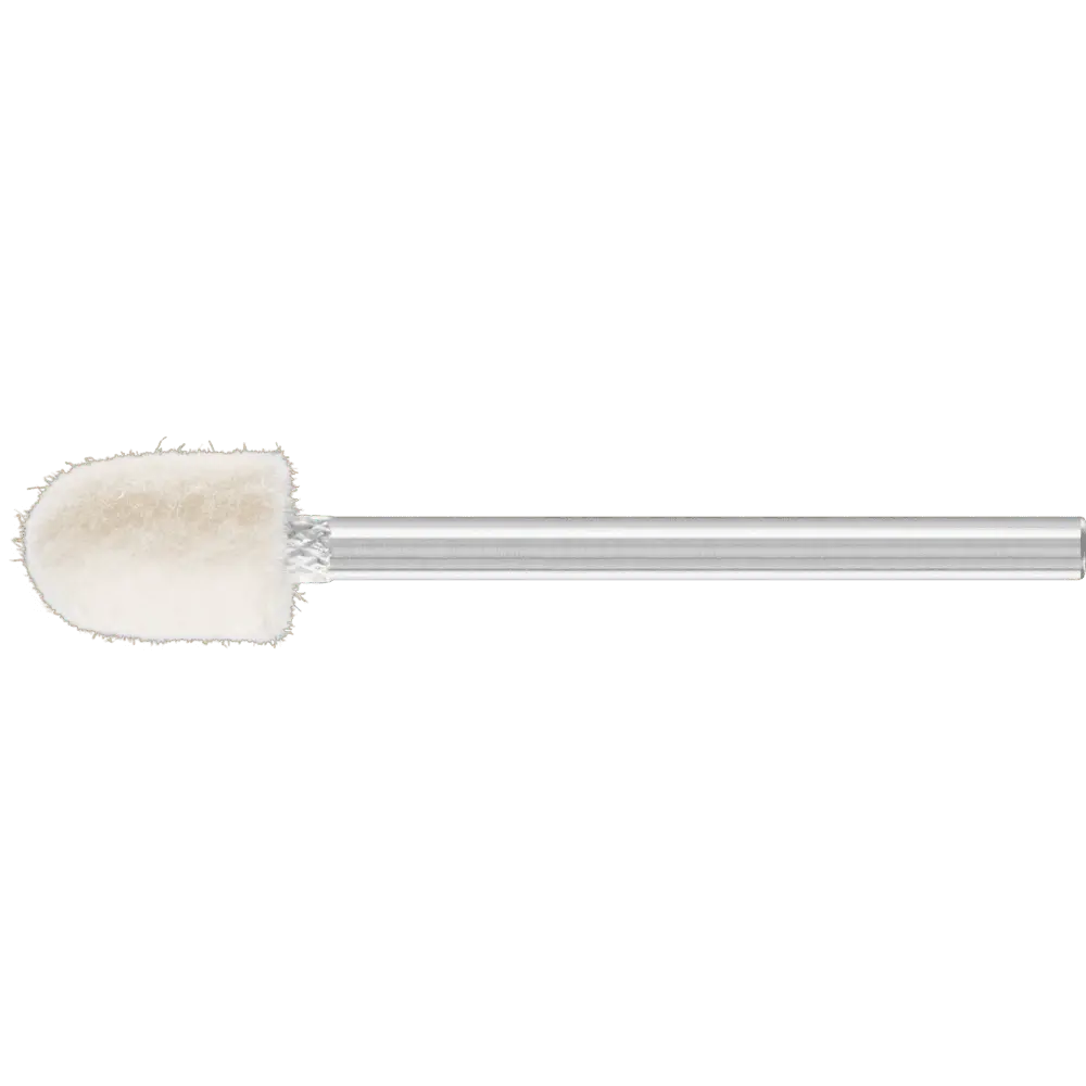 Produktfoto 1 von PFERD TOOLS mittelharte Filzpolierstifte Walzenrundform Ø 8x12 mm Schaft-Ø 3 mm, 10 Stk.
