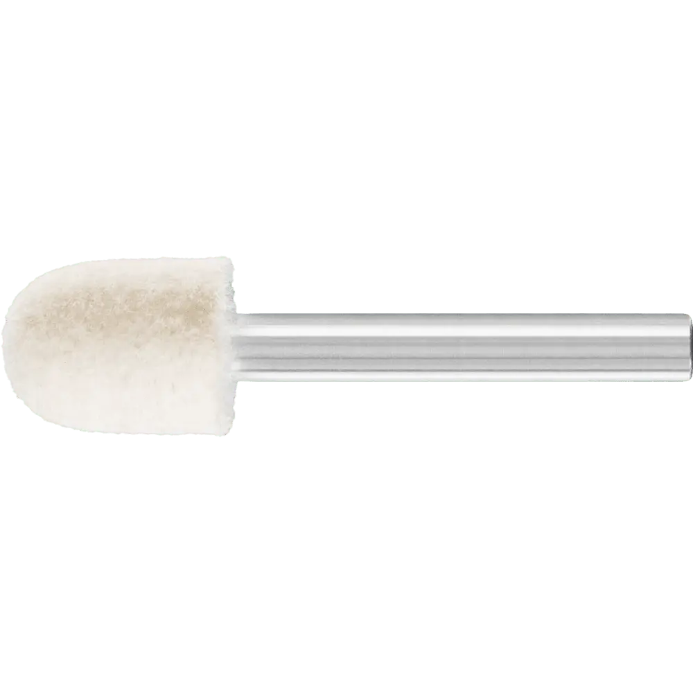 Produktfoto 1 von PFERD TOOLS mittelharte Filzpolierstifte Walzenrundform Ø 15x20mm Schaft-Ø 6 mm, 10 Stk.