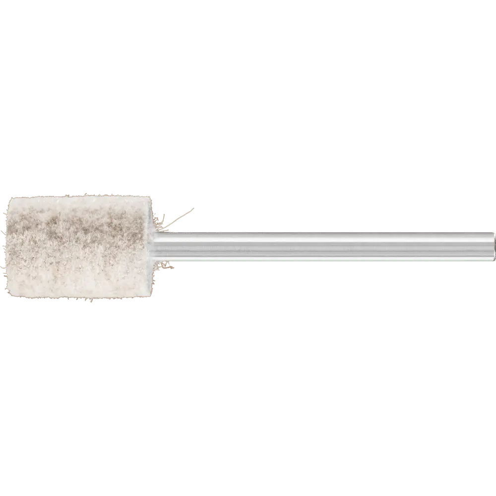 Produktfoto 1 von PFERD TOOLS harte Filzpolierstifte Zylinderform Ø 10x15 mm Schaft-Ø 3 mm mit Metalleinlage, 10 Stk.