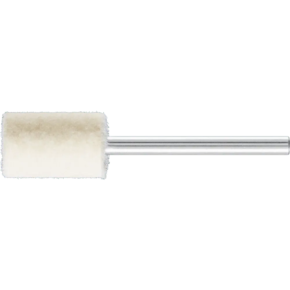 Produktfoto 1 von PFERD TOOLS harte Filzpolierstifte Zylinderform Ø 10x15 mm Schaft-Ø 3 mm, 10 Stk.