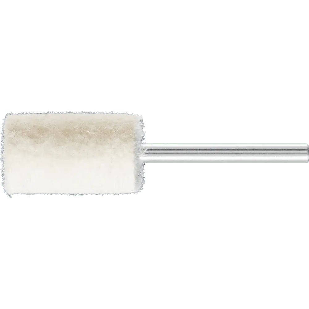 Produktfoto 1 von PFERD TOOLS mittelharte Filzpolierstifte Zylinderform Ø 12x20mm Schaft-Ø 3 mm, 10 Stk.