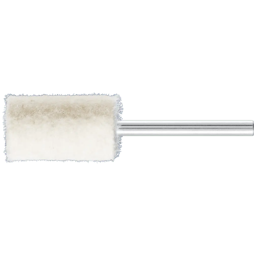Produktfoto 1 von PFERD TOOLS harte Filzpolierstifte Zylinderform Ø 12x20mm Schaft-Ø 3 mm, 10 Stk.