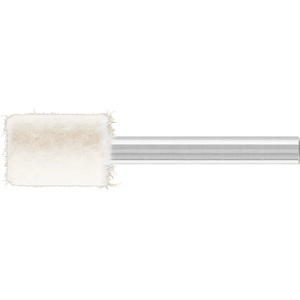 Produktfoto 1 von PFERD TOOLS mittelharte Filzpolierstifte Zylinderform mit Stirnbohrung Ø 15x20mm Schaft-Ø 6 mm, 10 Stk.