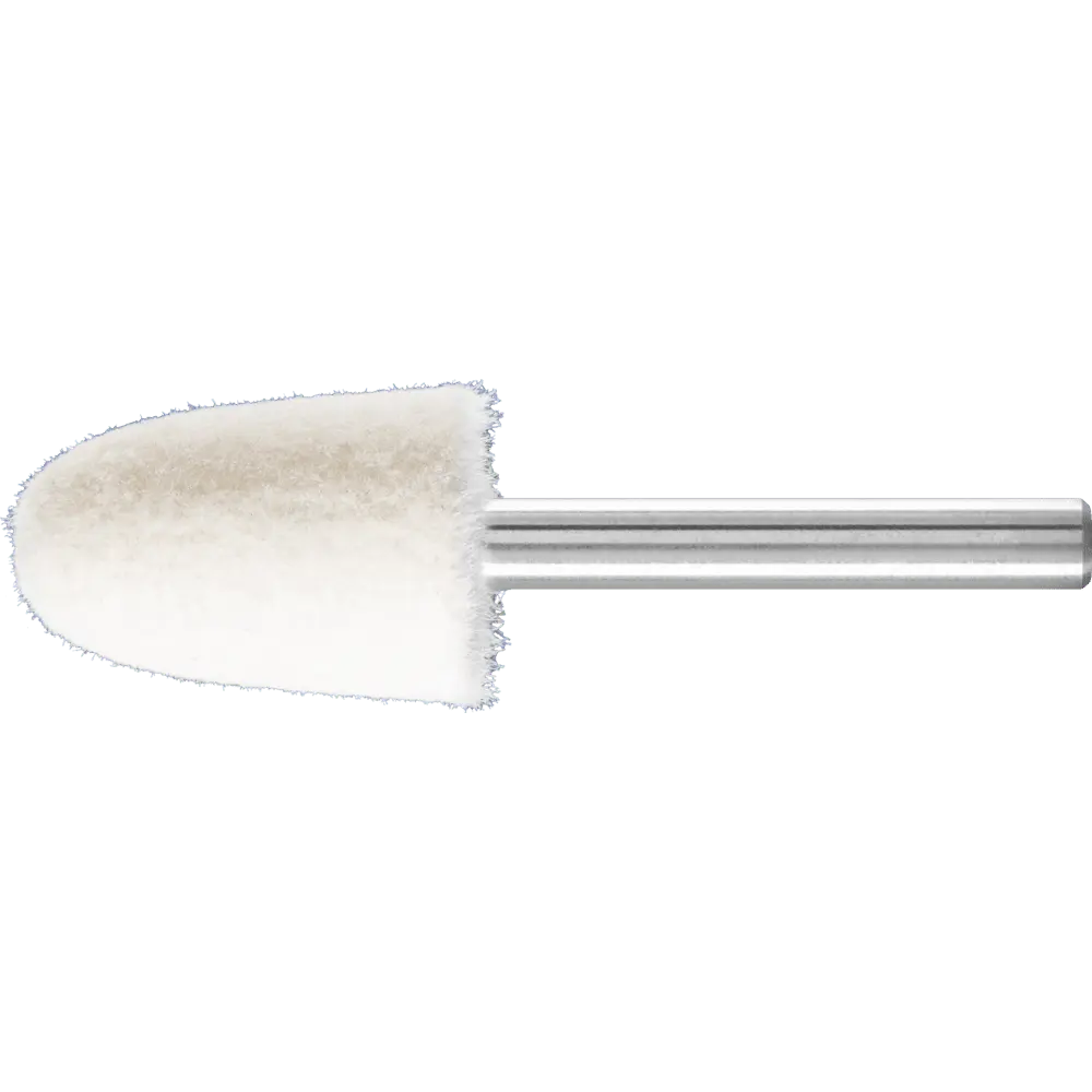 Produktfoto 1 von PFERD TOOLS mittelharte Filzpolierstifte Kegelform Ø 20x30mm Schaft-Ø 6 mm, 10 Stk.