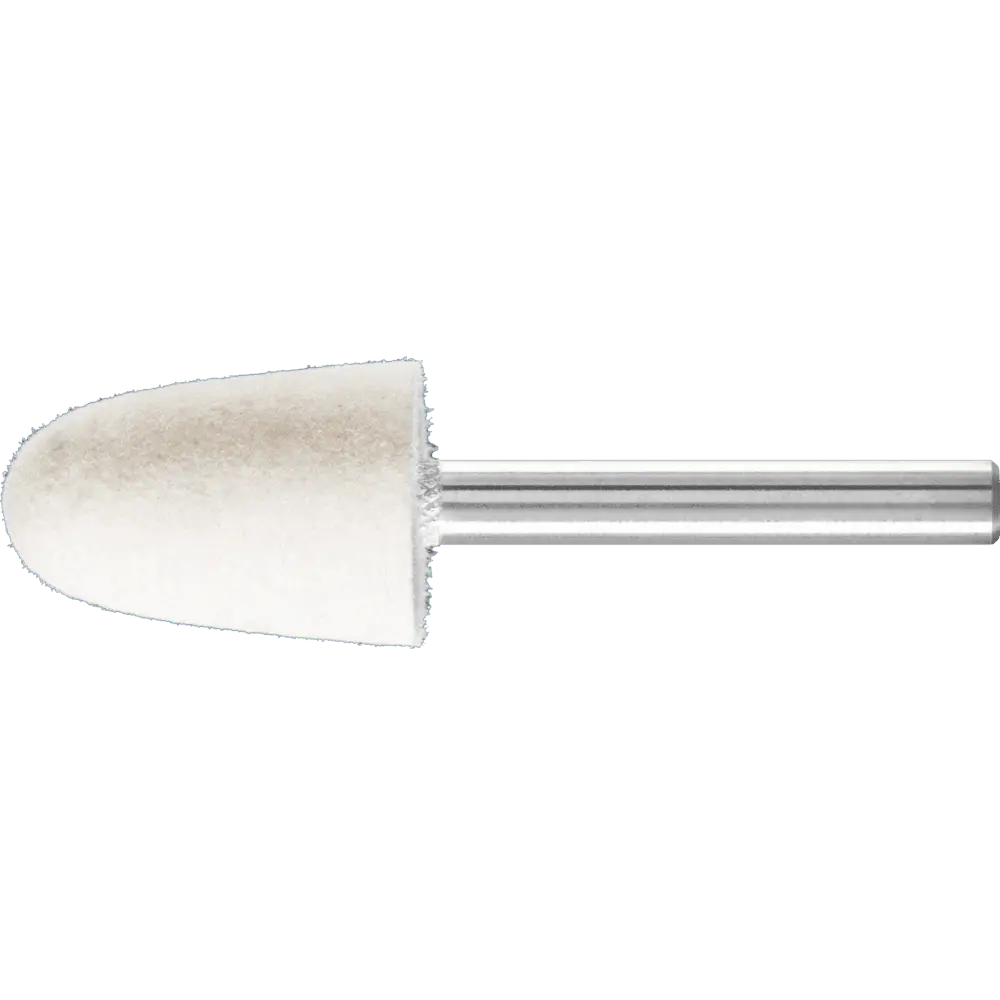 Produktfoto 1 von PFERD TOOLS harte Filzpolierstifte Kegelform Ø 20x30mm Schaft-Ø 6 mm, 10 Stk.