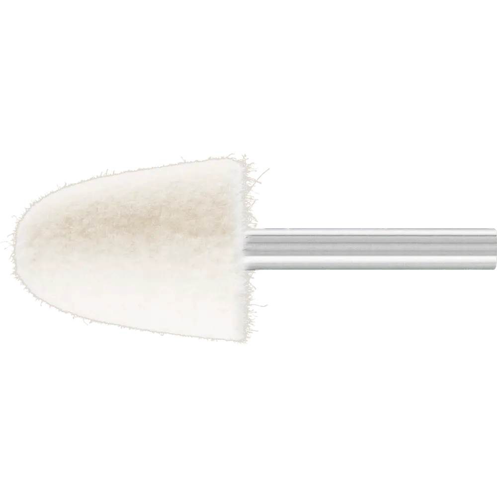 Produktfoto 1 von PFERD TOOLS mittelharte Filzpolierstifte Kegelform Ø 25x30mm Schaft-Ø 6 mm, 10 Stk.