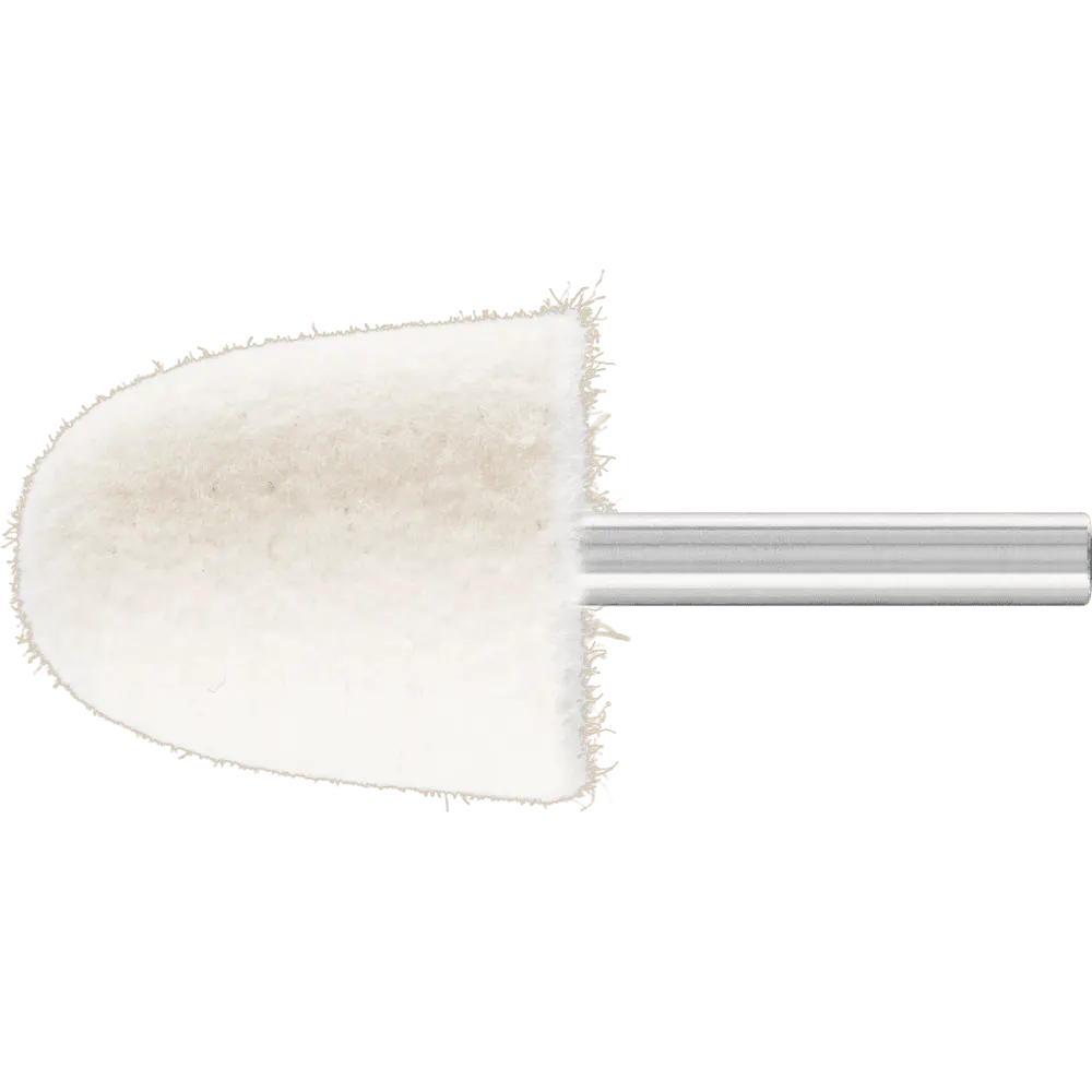 Produktfoto 1 von PFERD TOOLS mittelharte Filzpolierstifte Kegelform Ø 30x35 mm Schaft-Ø 6 mm, 10 Stk.