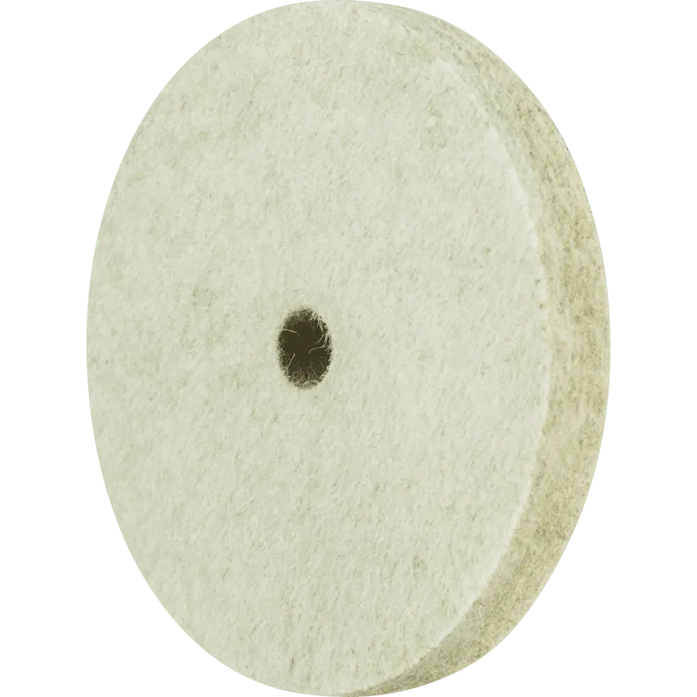 Produktfoto 1 von PFERD TOOLS Filzscheibe mit Messingeinlage FKSC Ø 80x10mm Bohrung Ø 10mm für Vorpolitur, 5 Stk.
