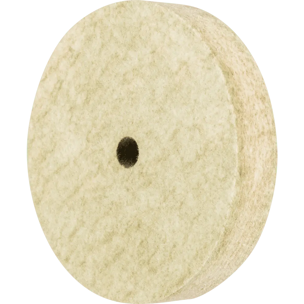 Produktfoto 1 von PFERD TOOLS Filzscheibe mit Messingeinlage FKSC Ø 100x20mm Bohrung Ø 10mm für Vorpolitur