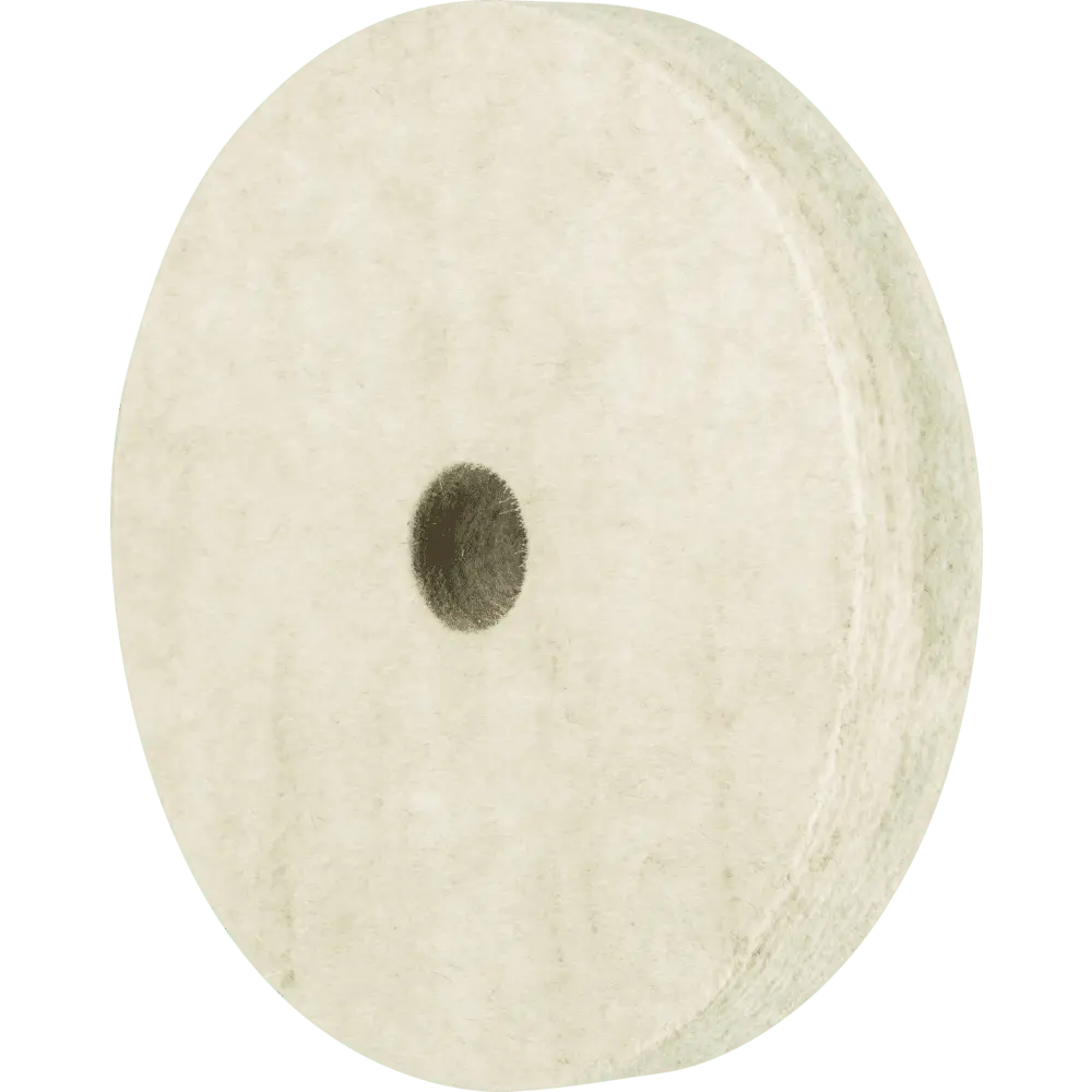 Produktfoto 1 von PFERD TOOLS Filzscheibe mit Messingeinlage FKSC Ø 125x20mm Bohrung Ø 10mm für Vorpolitur