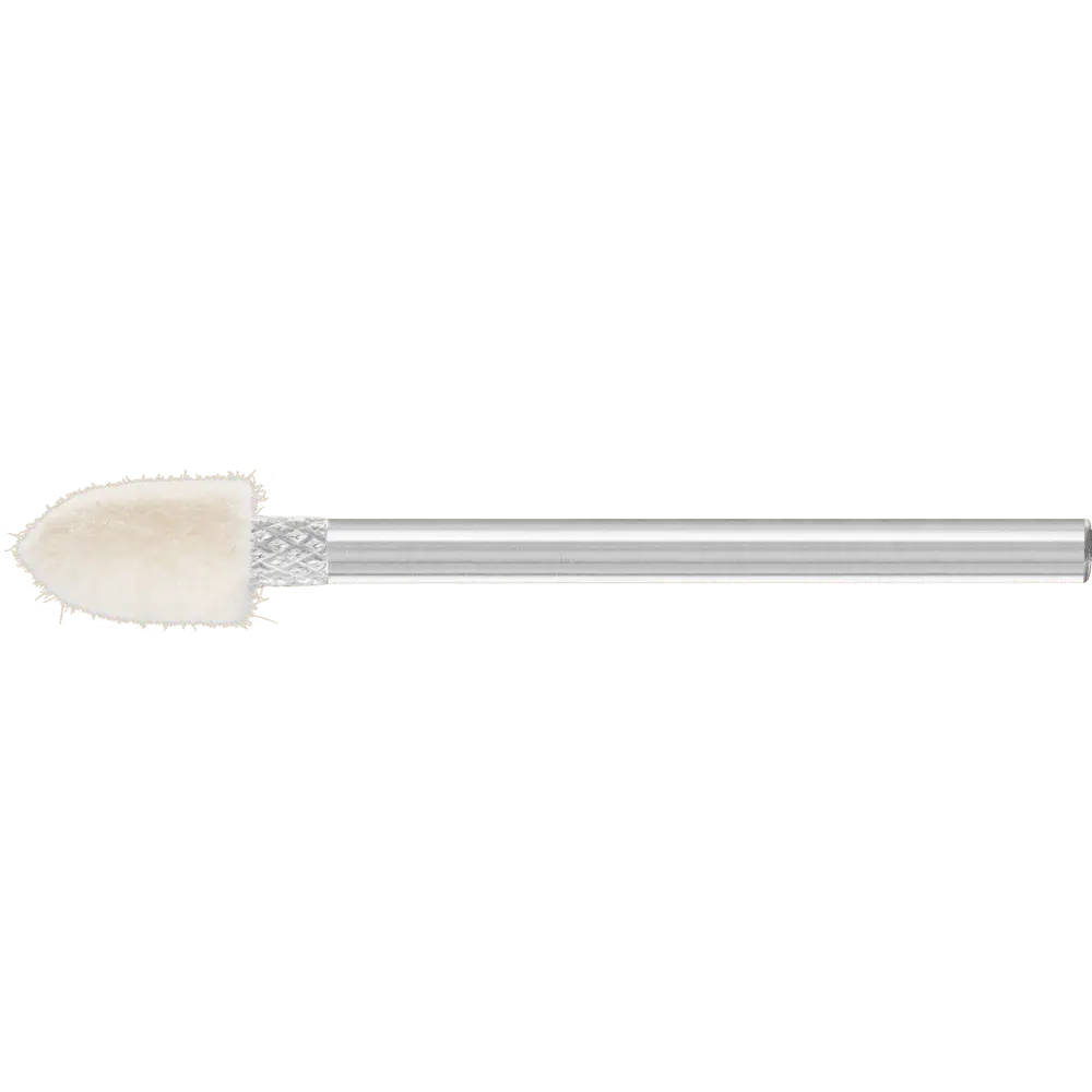 Produktfoto 1 von PFERD TOOLS mittelharte Filzpolierstifte Spitzkegelform Ø 6x10mm Schaft-Ø 3 mm, 10 Stk.