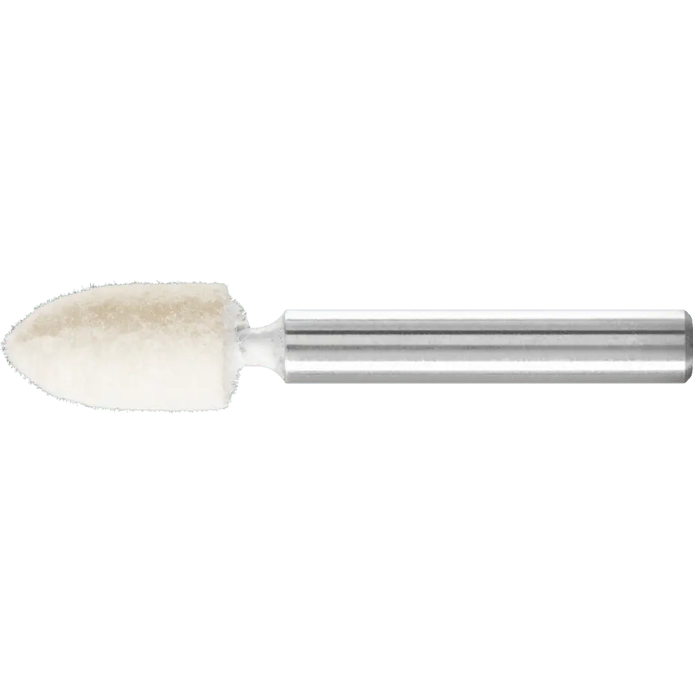 Produktfoto 1 von PFERD TOOLS harte Filzpolierstifte Spitzkegelform Ø 10x18 mm Schaft-Ø 6 mm, 10 Stk.