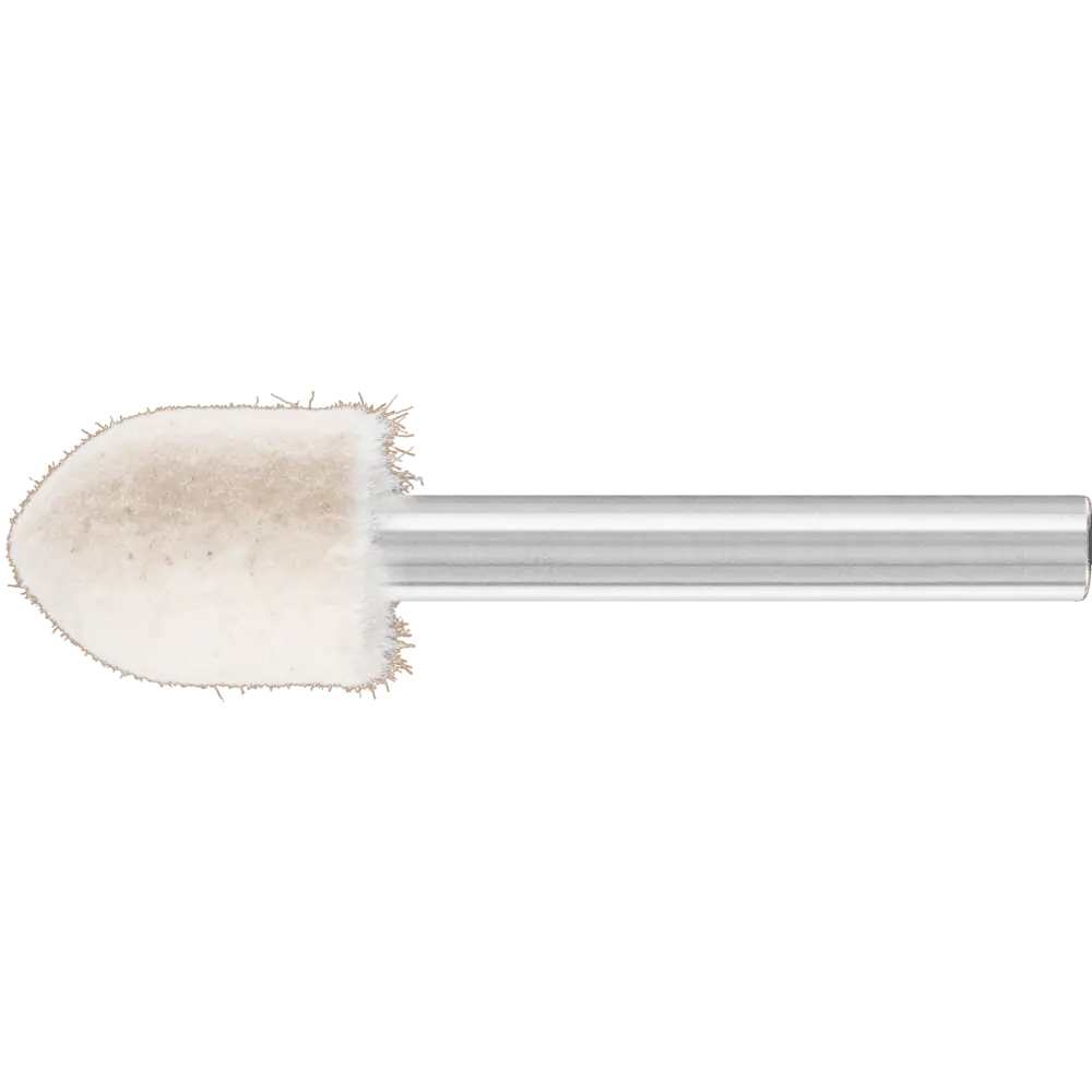 Produktfoto 1 von PFERD TOOLS mittelharte Filzpolierstifte Spitzkegelform Ø 15x20mm Schaft-Ø 6 mm, 10 Stk.