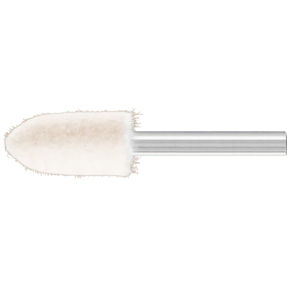 Produktfoto 1 von PFERD TOOLS mittelharte Filzpolierstifte Spitzkegelform Ø 15x30mm Schaft-Ø 6 mm, 10 Stk.