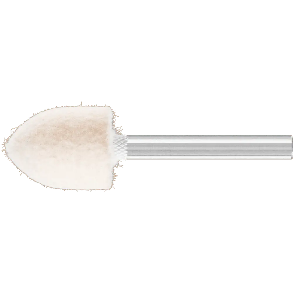 PFERD TOOLS mittelharte Filzpolierstifte Spitzkegelform Ø 20x25 mm Schaft-Ø 6 mm, 10 Stk.