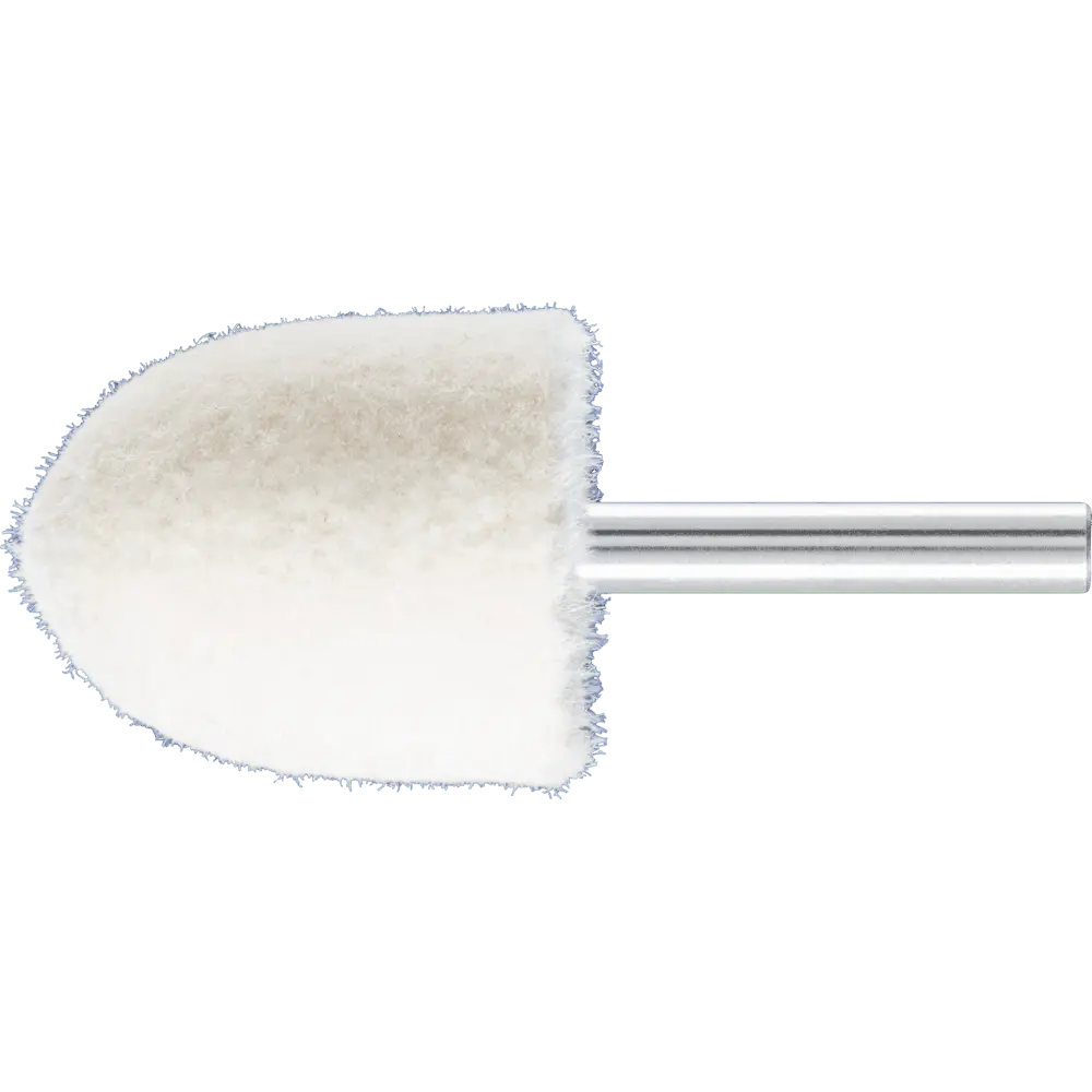 Produktfoto 1 von PFERD TOOLS mittelharte Filzpolierstifte Spitzkegelform Ø 30x35 mm Schaft-Ø 6 mm, 10 Stk.