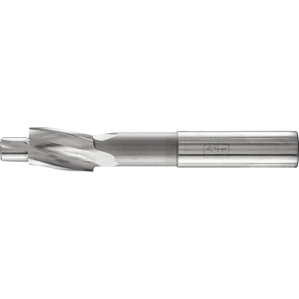 Produktfoto 1 von PFERD TOOLS HSS Flachsenker mit Führungszapfen DIN 373 Ø 15,0mm Schaft-Ø 12 mm fein für Durchgangsloch
