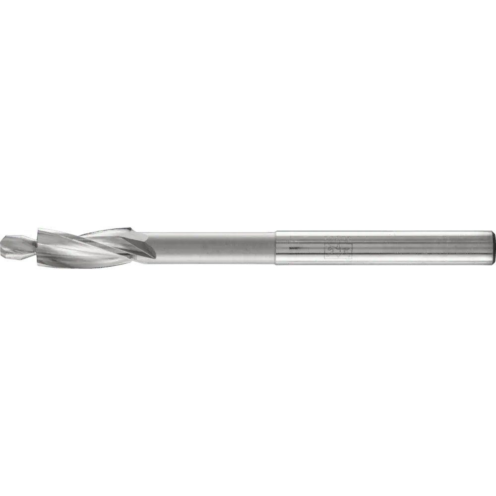 Produktfoto 1 von PFERD TOOLS HSS Flachsenker mit Führungszapfen DIN 373 Ø 6,0mm Schaft-Ø 5 mm für Gewindekernloch