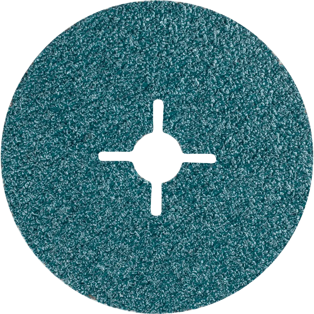 Produktfoto 1 von PFERD TOOLS Zirkon Fiberscheibe Ø 100mm Z24 für hohen Abtrag auf Stahl, 25 Stk.