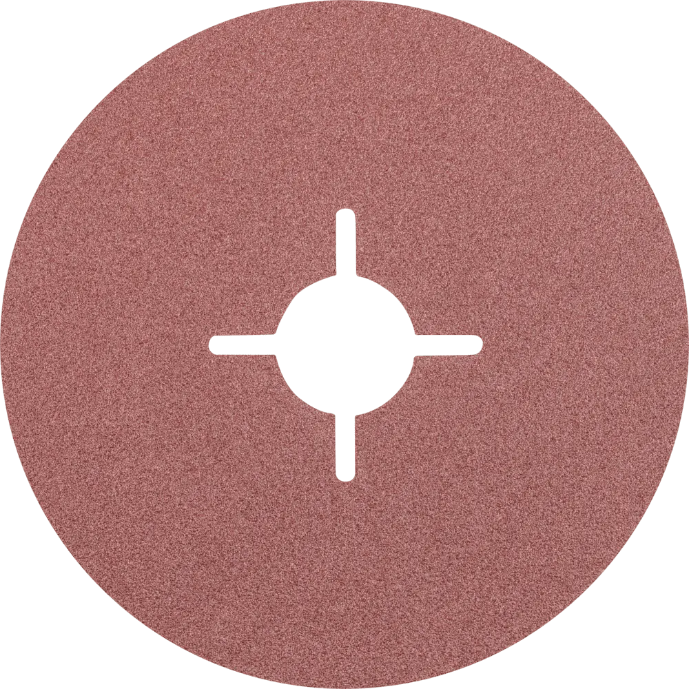 Produktfoto 1 von PFERD TOOLS Korund Fiberscheibe Ø 115 mm A120 für universelle Anwendungen, 25 Stk.