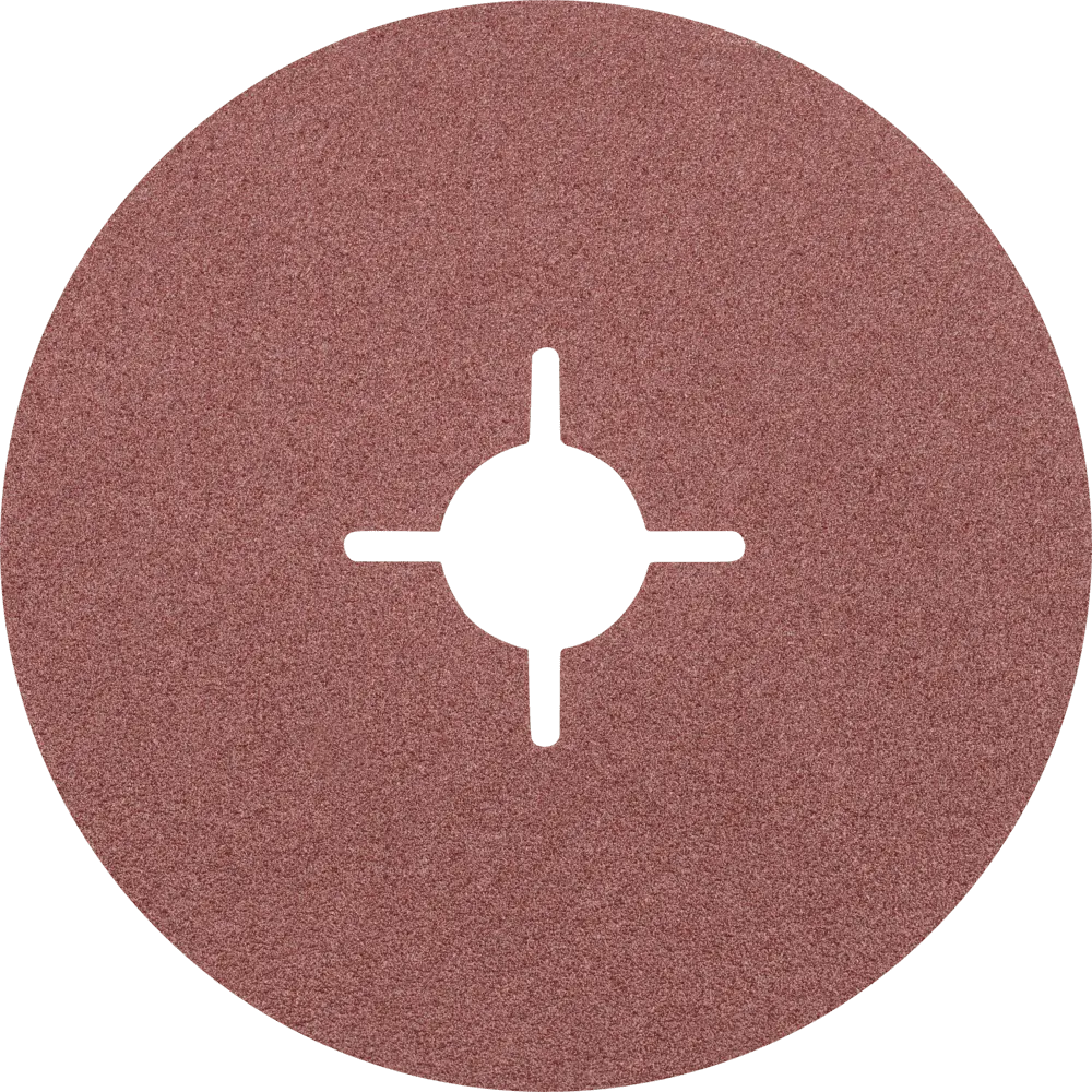 Produktfoto 1 von PFERD TOOLS Korund Fiberscheibe Ø 125 mm A100 für universelle Anwendungen, 25 Stk.