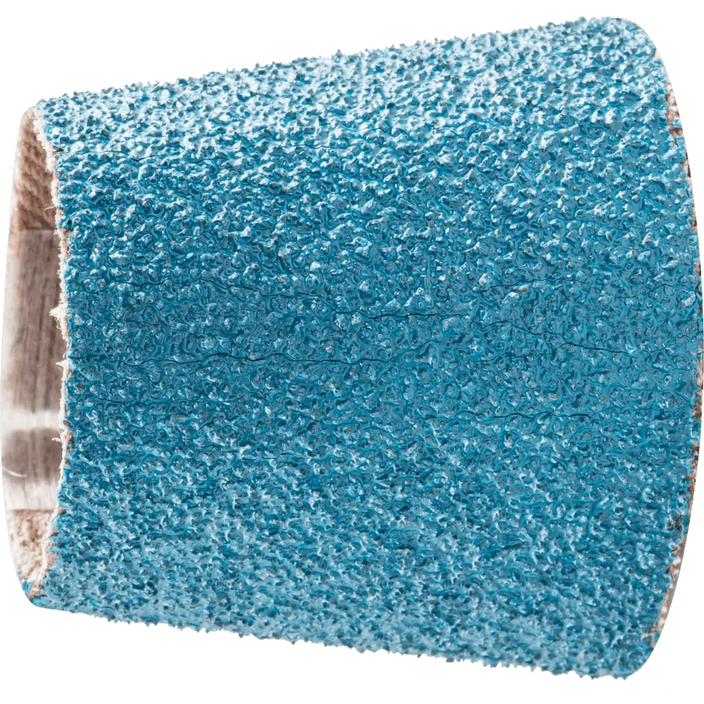Produktfoto 1 von PFERD TOOLS Zirkon Schleifhülse GSB Konisch Ø 22-29x30mm Z60 für hohen Abtrag auf Stahl, 100 Stk.