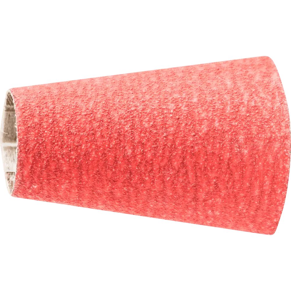 Produktfoto 1 von PFERD TOOLS Keramikkorn Schleifhülse GSB Konisch Ø 22-36x60mm CO-COOL120 höchster Abtrag auf Edelstahl, 100 Stk.