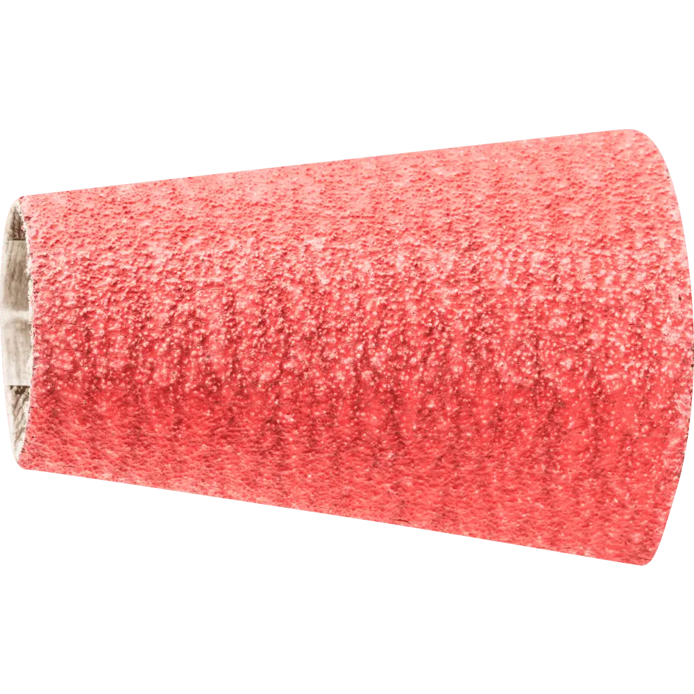 Produktfoto 1 von PFERD TOOLS Keramikkorn Schleifhülse GSB Konisch Ø 22-36x60mm CO-COOL80 höchster Abtrag auf Edelstahl, 100 Stk.