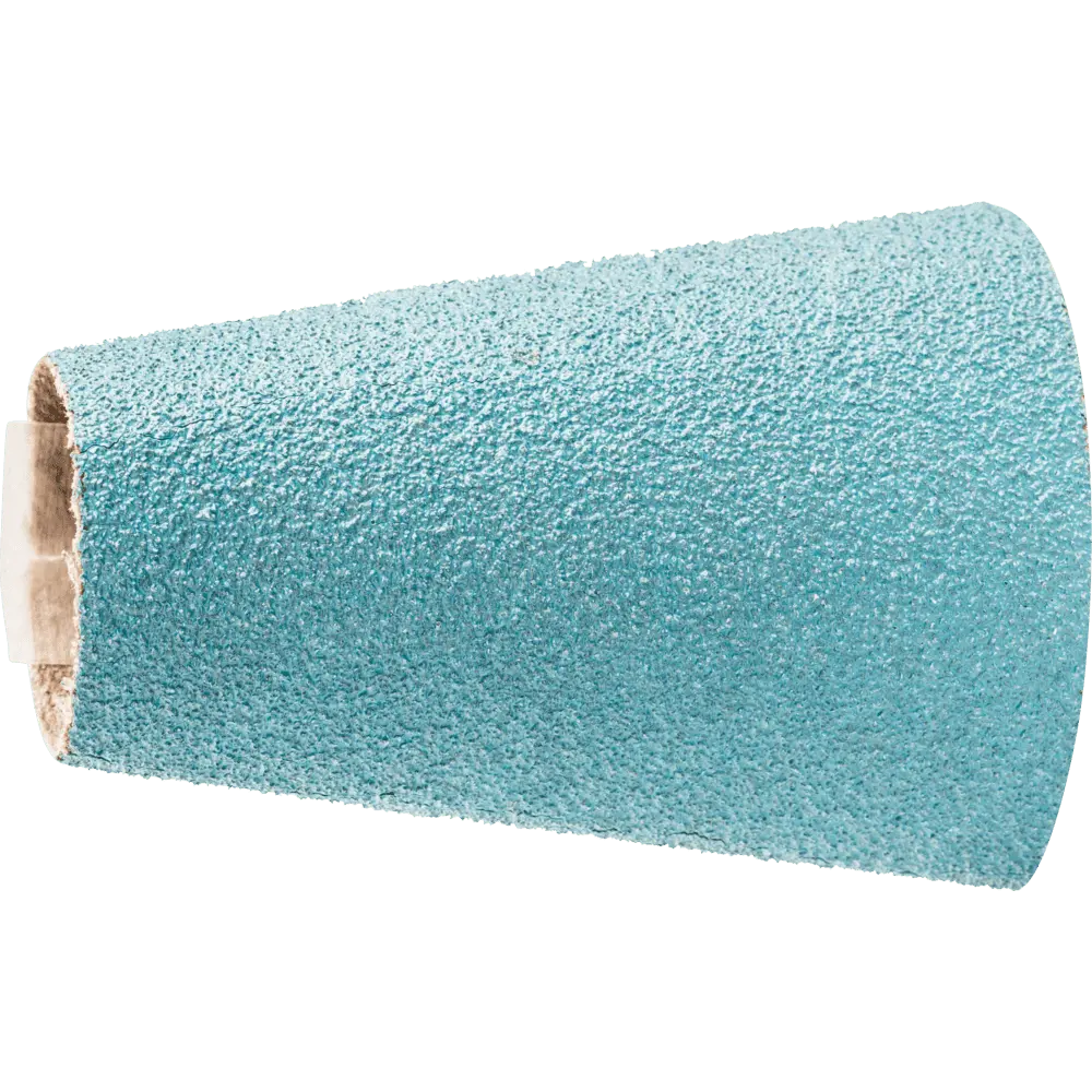 Produktfoto 1 von PFERD TOOLS Zirkon Schleifhülse GSB Konisch Ø 22-36x60mm Z80 für hohen Abtrag auf Stahl, 100 Stk.