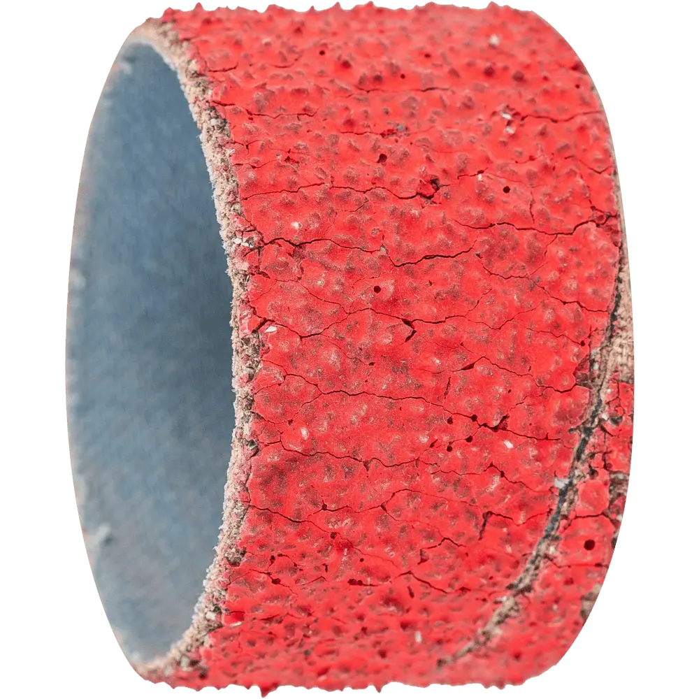 Produktfoto 1 von PFERD TOOLS Keramikkorn Schleifhülse GSB Zylinder Ø 38x25 mm CO-COOL36 höchster Abtrag auf Edelstahl, 100 Stk.