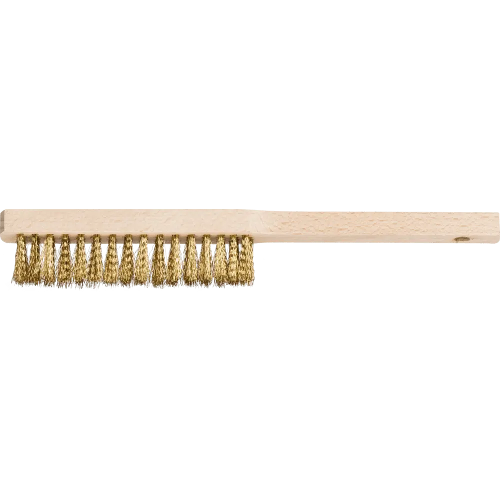 Produktfoto 1 von PFERD TOOLS Handbürste für Feinmechaniker HBFM 4reihig Messing-Draht-Ø0,15 mm, 10 Stk.