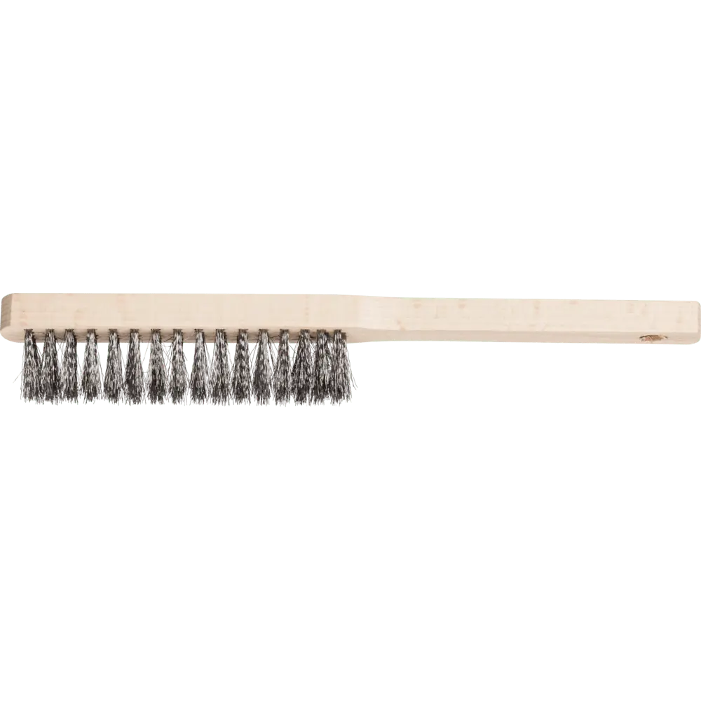 Produktfoto 1 von PFERD TOOLS Handbürste für Feinmechaniker HBFM 4reihig Stahl-Draht-Ø0,15 mm, 10 Stk.