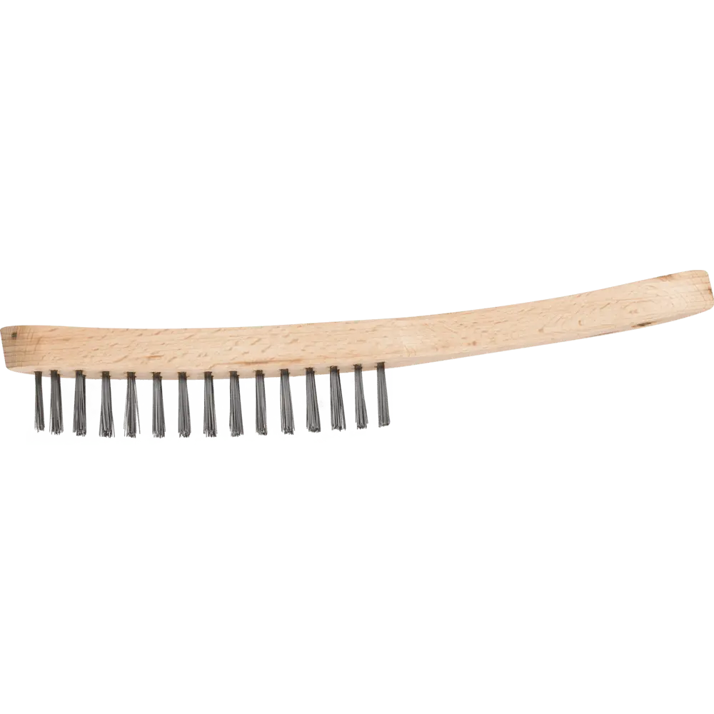 Produktfoto 1 von PFERD TOOLS Handbürste HBU 2reihig Stahl-Draht-Ø 0,35 mm universell einsetzbar, 10 Stk.
