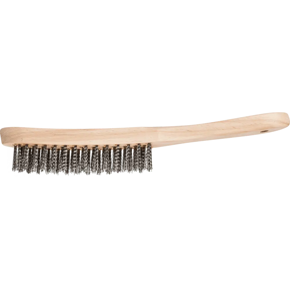 Produktfoto 1 von PFERD TOOLS Handbürste HBU 3reihig Edelstahl-Draht-Ø0,30 universell einsetzbar, 10 Stk.