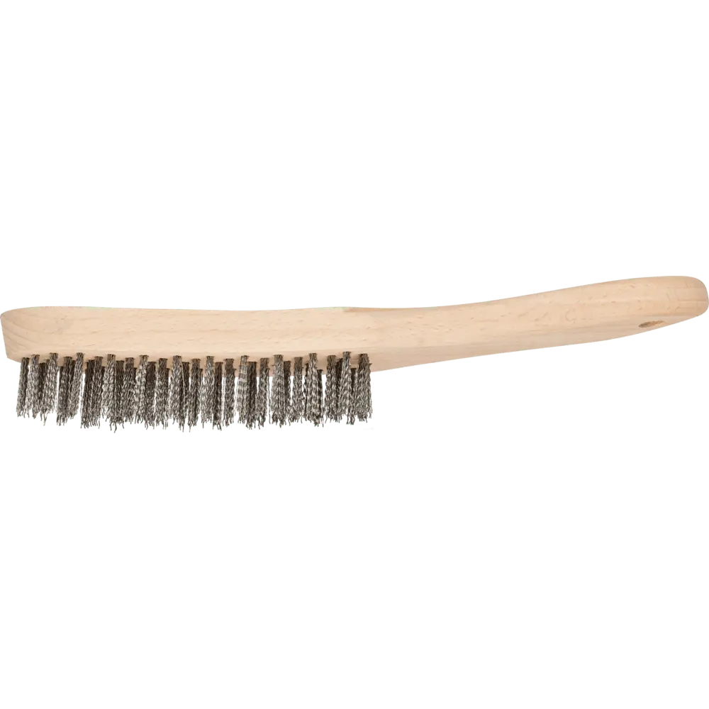 Produktfoto 1 von PFERD TOOLS Handbürste HBU 6reihig Edelstahl-Draht-Ø0,30 universell einsetzbar, 10 Stk.