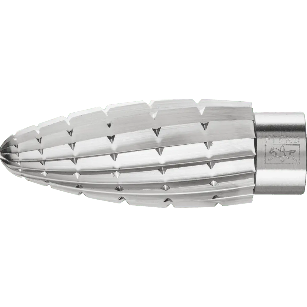 Produktfoto 1 von PFERD TOOLS HSS Leichtmetallfrässtift Ø 20mm Innengewinde M10 SP für Alu/NE Metalle Spanbrecher