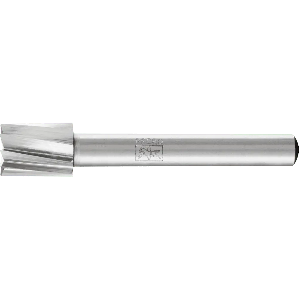 Produktfoto 1 von PFERD TOOLS HSS Frässtift Zylinderform stirn A-ST Ø 10x13 mm Schaft-Ø 6 mm Z 1 universal grob