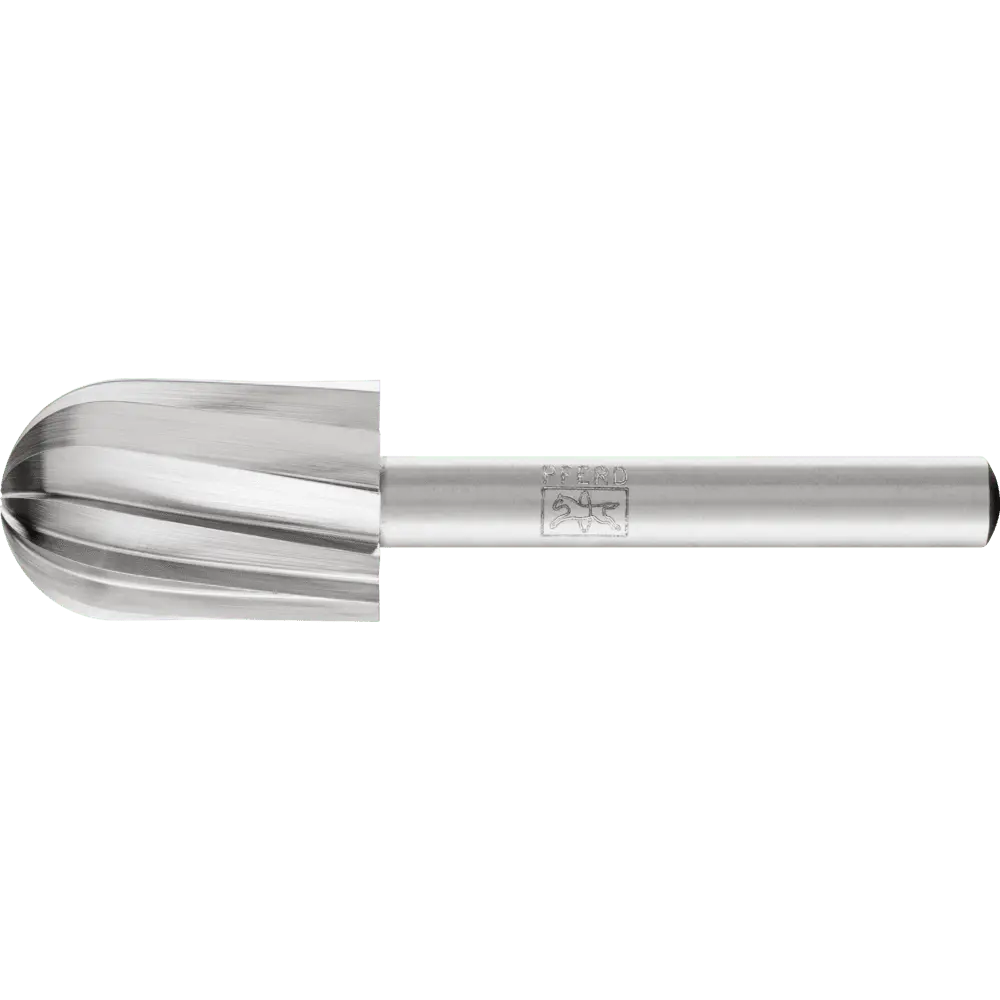 Produktfoto 1 von PFERD TOOLS HSS Frässtift ALU Walzenrundform C Ø 16x25 mm Schaft-Ø 6 mm Alu/NE