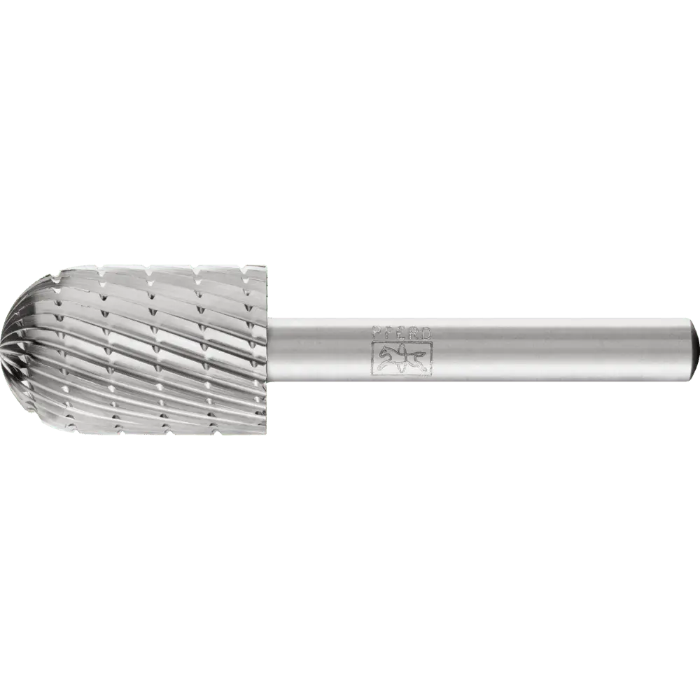 Produktfoto 1 von PFERD TOOLS HSS Frässtift Walzenrundform C Ø 16x25 mm Schaft-Ø 6 mm Z 3 universal mittel fein Spanbrecher