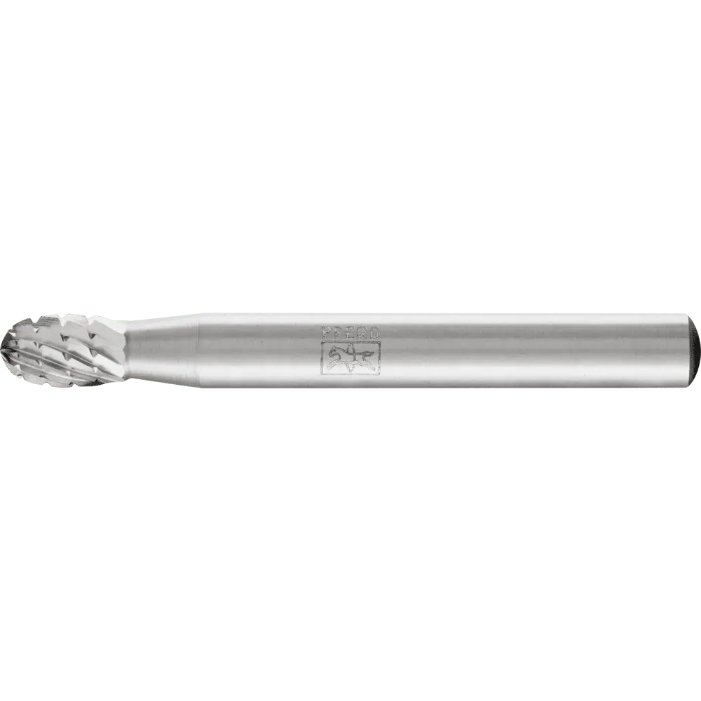 Produktfoto 1 von PFERD TOOLS HSS Frässtift Tropfenform O Ø 06x10mm Schaft-Ø 6 mm Z 3 universal mittel fein Spanbrecher