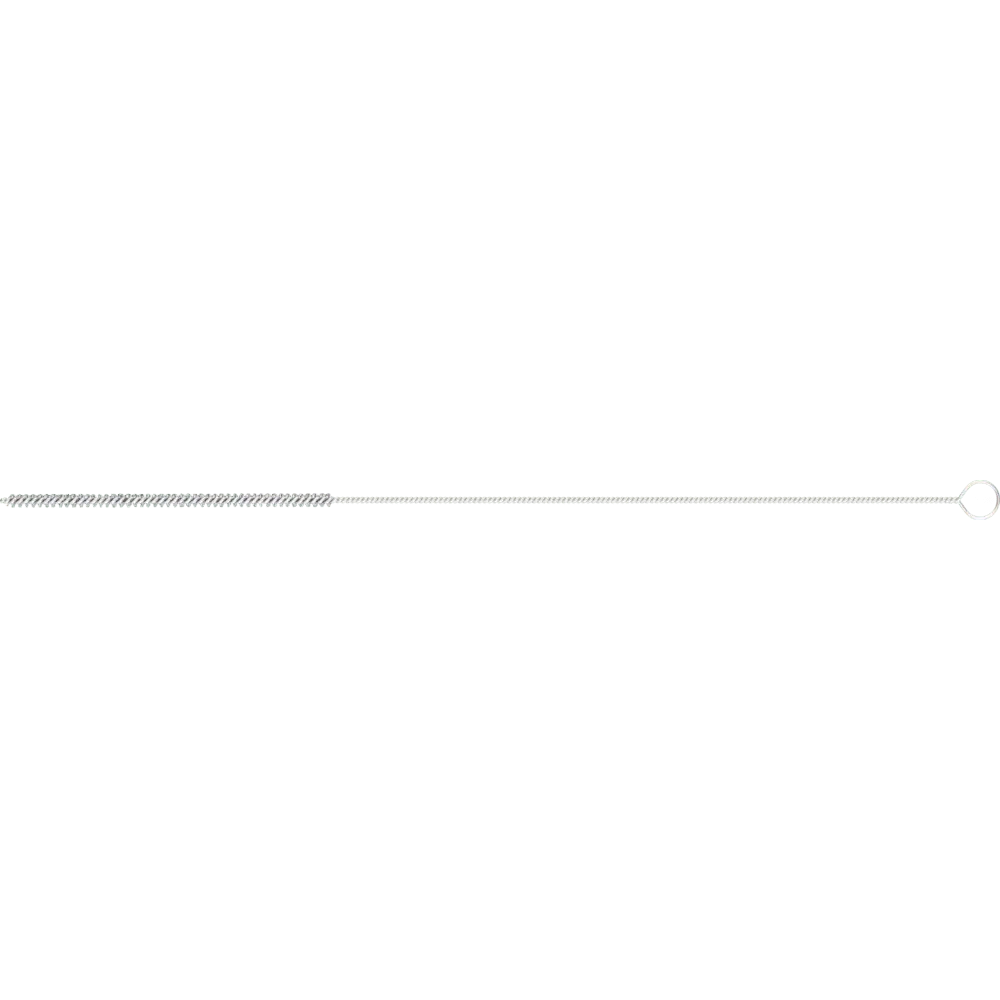 Produktfoto 1 von PFERD TOOLS Innenbürste IBU Ø4x100mm mit Öse Edelstahl-Draht-Ø0,15, 10 Stk.