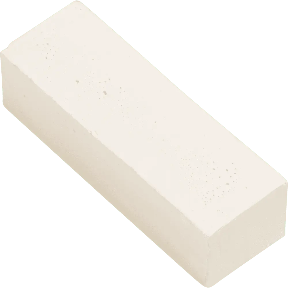 PFERD TOOLS Polierpaste PP für Hochglanzpolitur von Kunststoff Riegel 25x30x90mm
