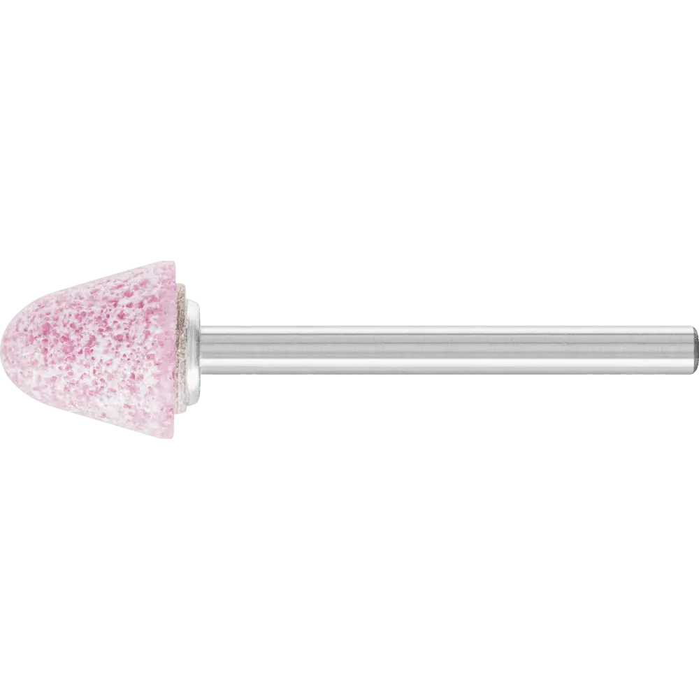 Produktfoto 1 von PFERD TOOLS STEEL EDGE Schleifstift Kegel Ø 10x10mm Schaft-Ø 3 mm A46 für Stahl- und Stahlguss, 10 Stk.