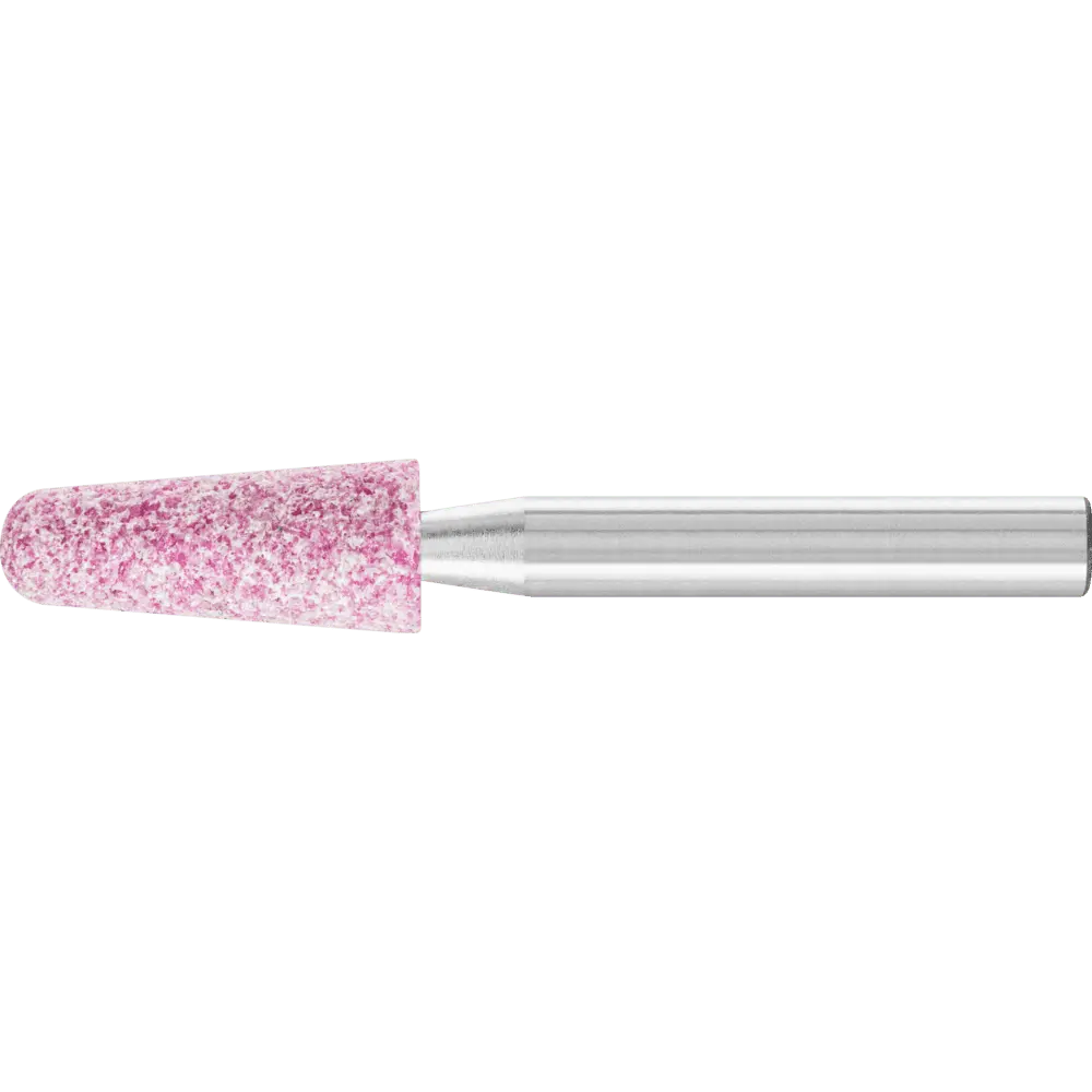 Produktfoto 1 von PFERD TOOLS STEEL Schleifstift Kegel Ø 10x25 mm Schaft-Ø 6 mm A46 für Stahl- und Stahlguss, 10 Stk.