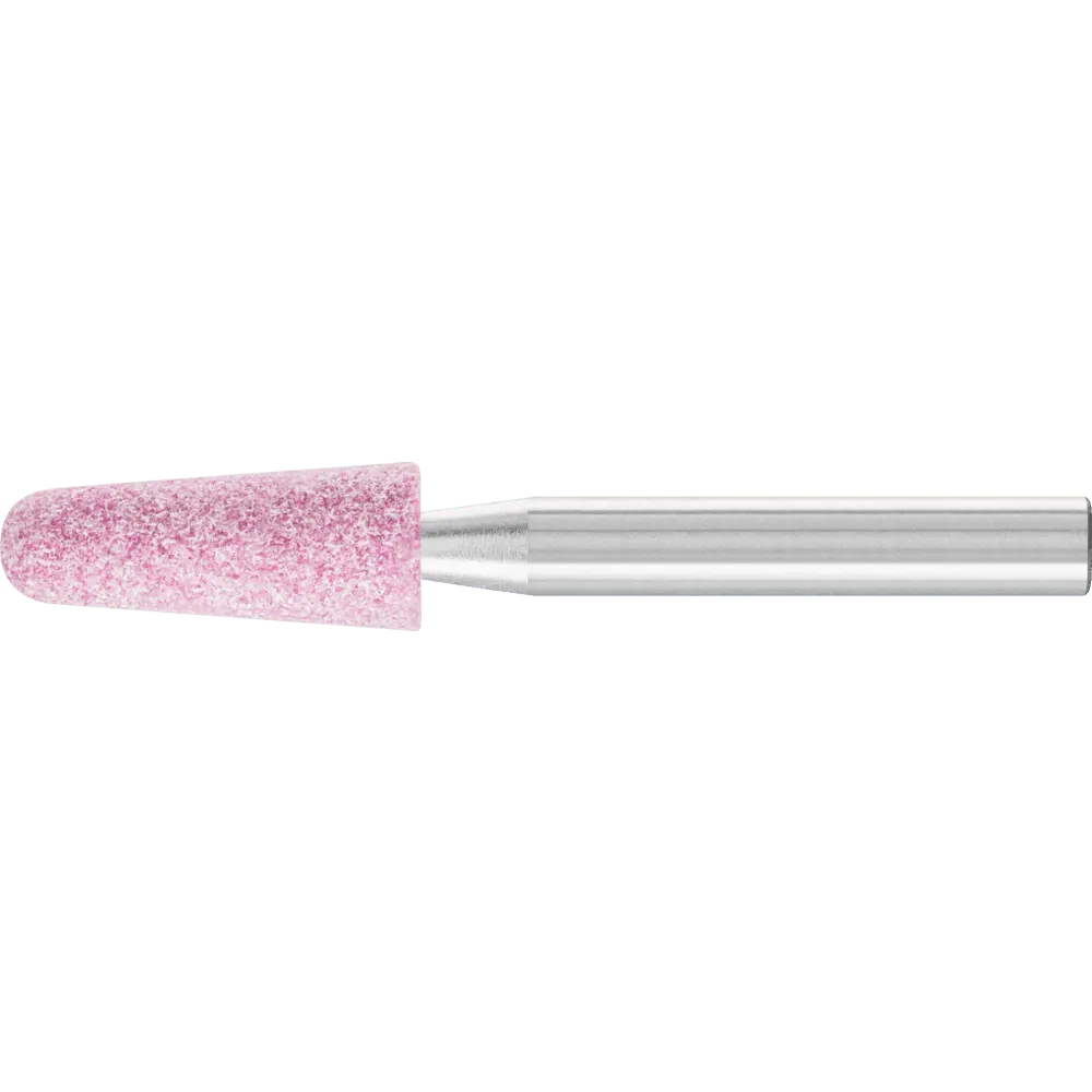 Produktfoto 1 von PFERD TOOLS STEEL Schleifstift Kegel Ø 10x25 mm Schaft-Ø 6 mm A80 für Stahl- und Stahlguss, 10 Stk.