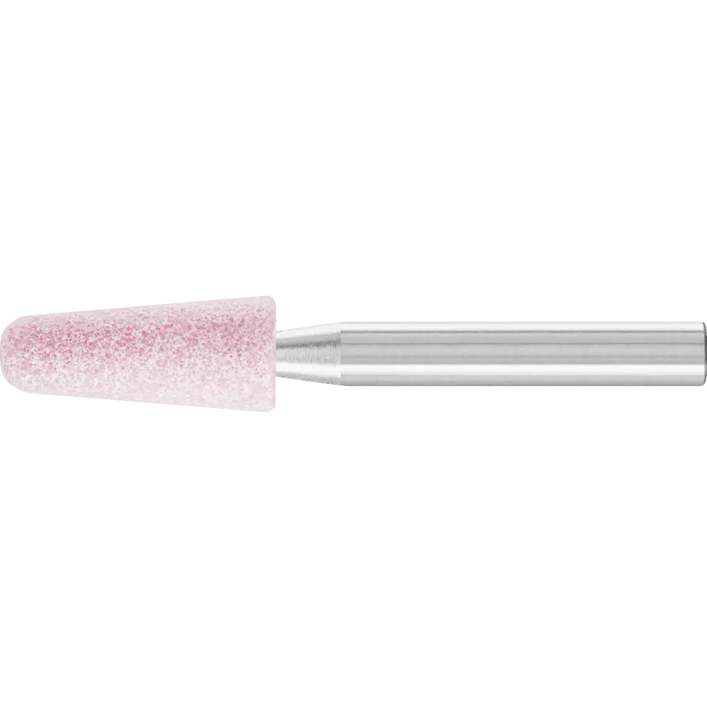 Produktfoto 1 von PFERD TOOLS STEEL EDGE Schleifstift Kegel Ø 10x25 mm Schaft-Ø 6 mm A80 für Stahl- und Stahlguss, 10 Stk.